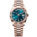 Full Rose Gold Blue